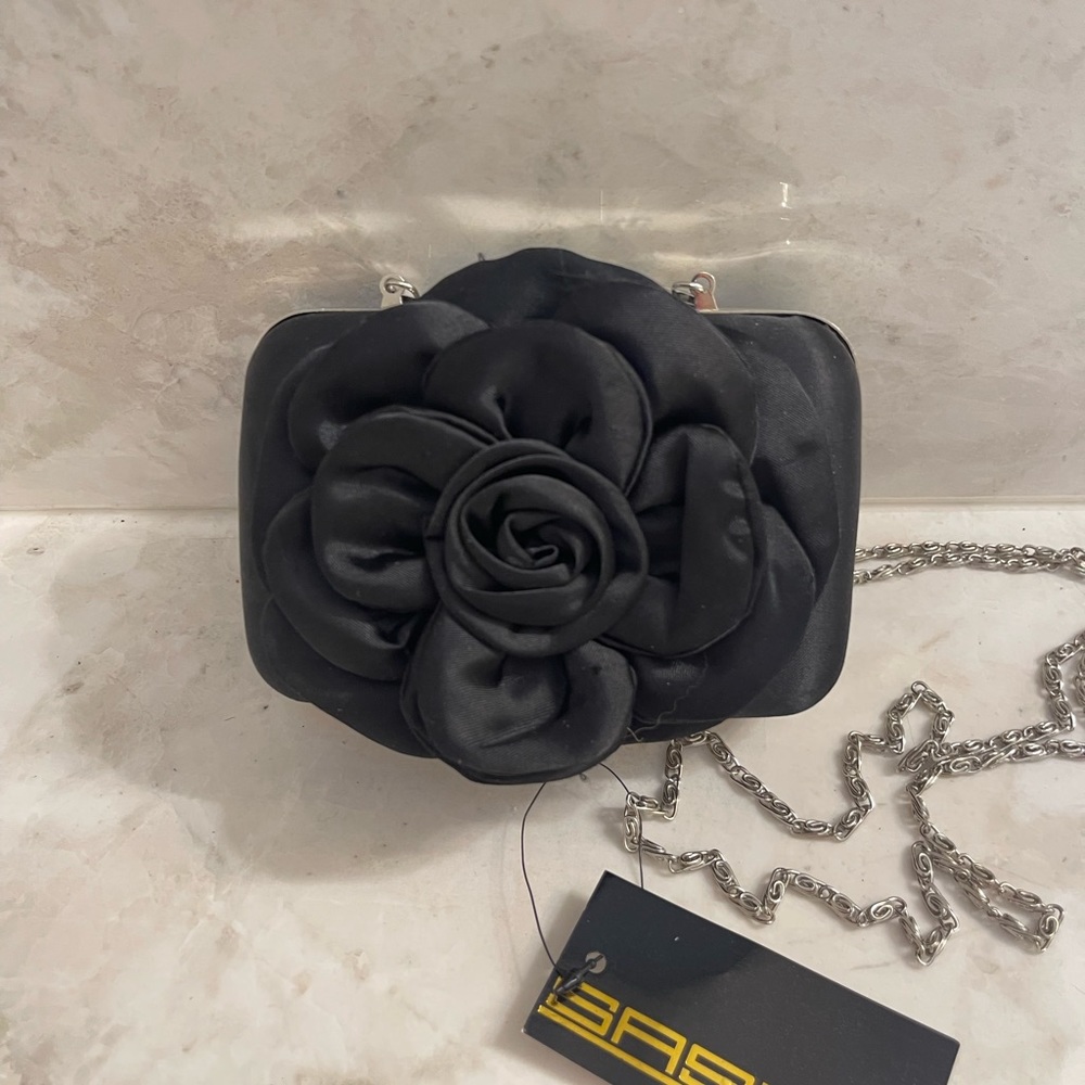 Evening black rose bag